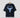 Oversized Gray Bull Skull Print Cotton T-Shirt