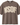 College T N-SOF coupe homme – chocolat, vue de face