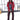 t-shirt oversize icone n-sof - rouge vue 2