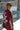  t-shirt oversize infinity loop n-sof vue dos rouge