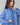 cravate denim sculptée n-sof - vue face