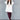 t-shirt oversize ornel n-sof - blanc logo rouge